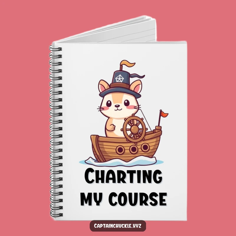Funny Captain's Log Notebook a Nautical and Funny Gift